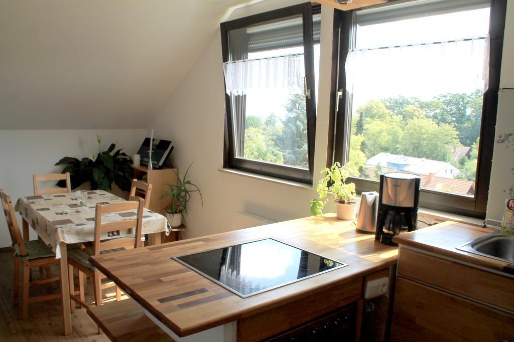 Apartment Bergblick Bischberg Bei Bamberg Dış mekan fotoğraf